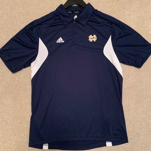 Adidas Climalite Notre Dame polo shirt